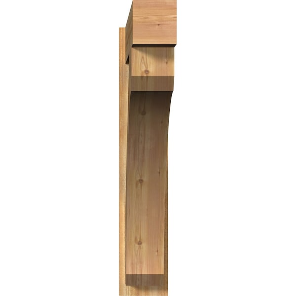 Legacy Block Rough Sawn Outlooker, Western Red Cedar, 8W X 44D X 44H